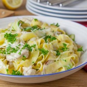 Lemon Chicken Alfredo